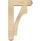 Ekena Millwork Westlake Craftsman Rough Sawn Bracket w/ Offset Brace, Douglas Fir, 6"W x 18"D x 30"H BKT0604X18X30WTL04RDF - alternate 2